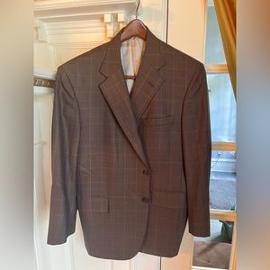 Brown plaid sportscoat